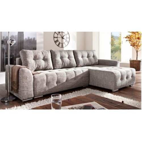 Latitude Run Upholstered Corner Sofa & Reviews Wayfair.co.uk